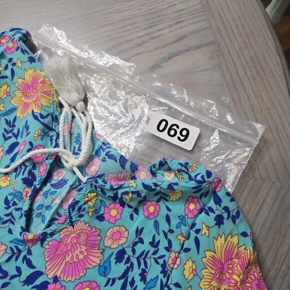 Halife Women's Loose Fit Bohemian Tunic Dress Size L NWOT - Picture 6 of 6